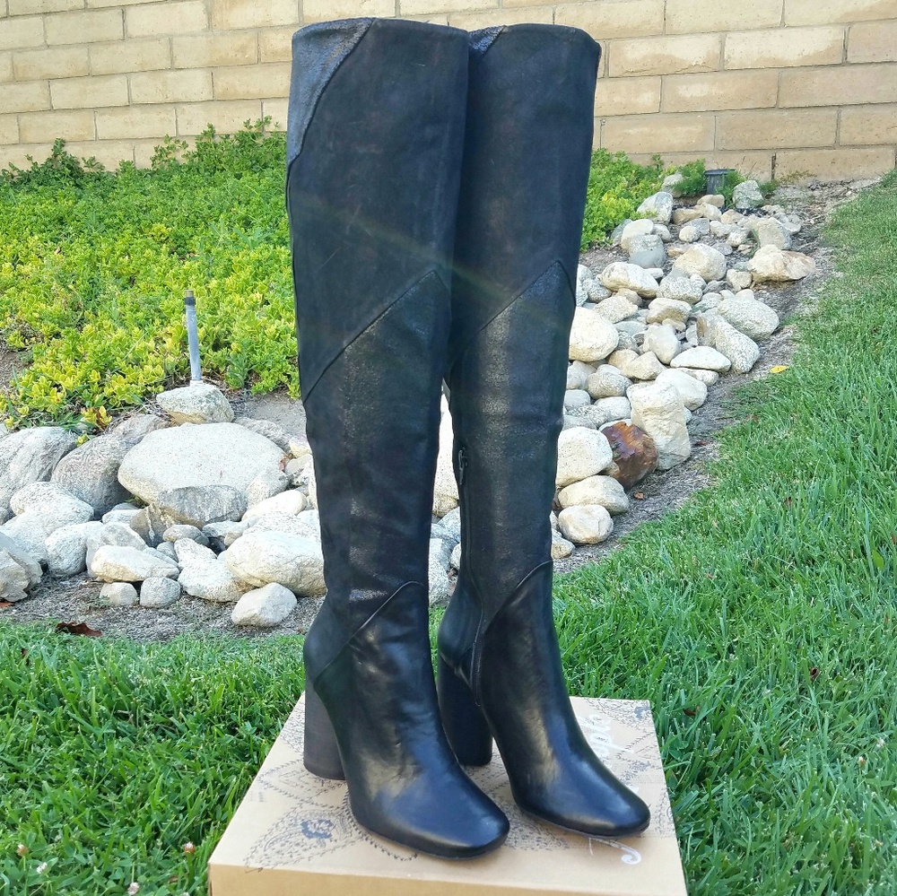 Sexy & Chic Free People OTK Boots - Picture 7 of 8